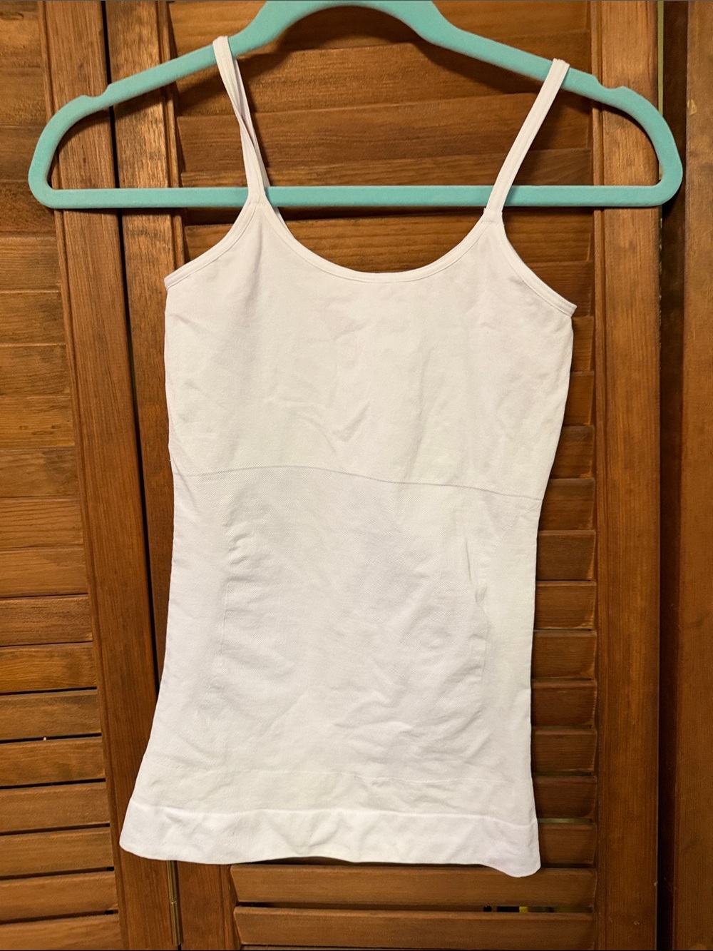 White Women's Slim Camisole Shapewear Tank